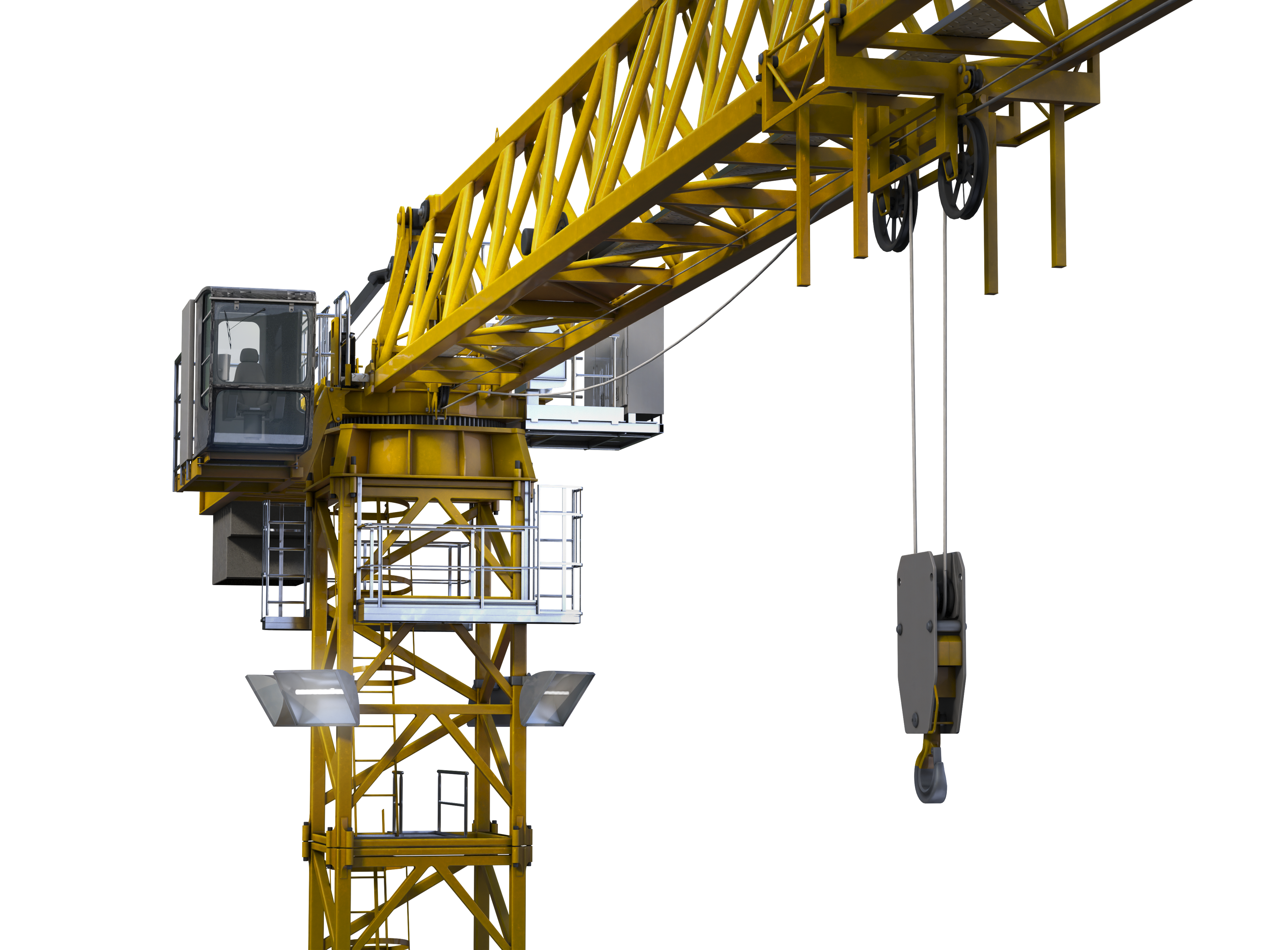 Grue à tour