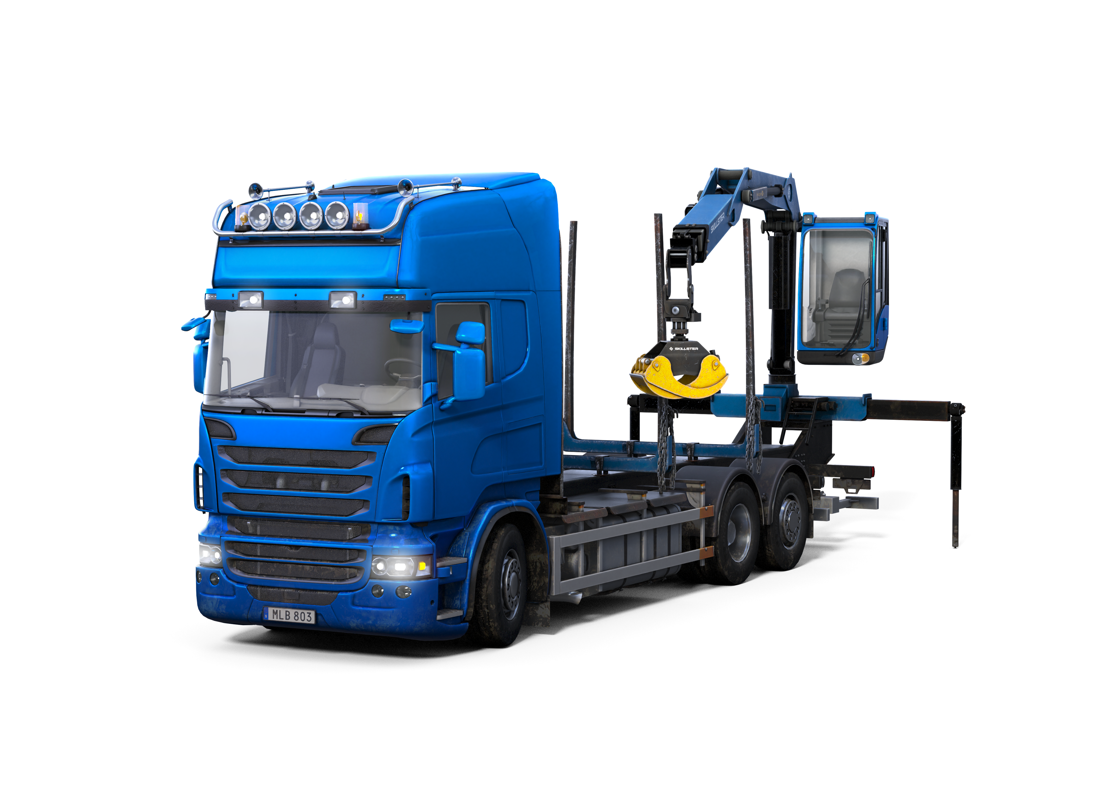 Camion forestier