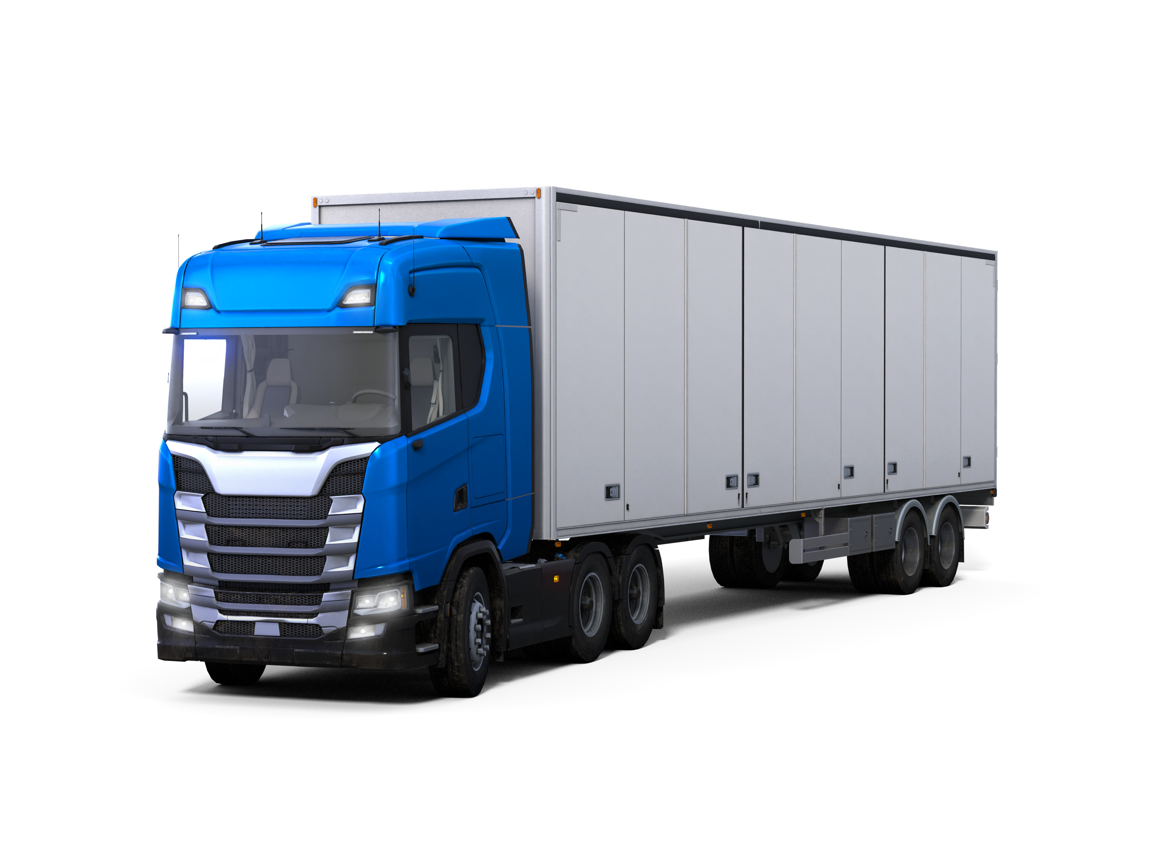 Camion semi-remorque